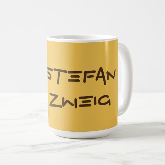 Stefan Zweig Kaffeetasse (VorderseiteRechts)