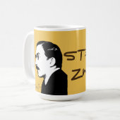Stefan Zweig Kaffeetasse (Vorderseite Links)