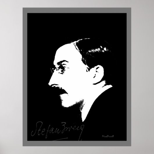 Stefan Zweig Poster (Vorne)
