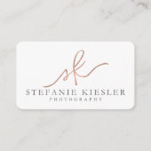 Stefanie Kiesler Fotografie Visitenkarte (Vorderseite)