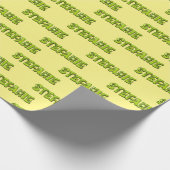 Stefanie Kiwi Fruit Geschenk papier Geschenkpapier (Ecke)