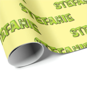 Stefanie Kiwi Fruit Geschenk papier Geschenkpapier