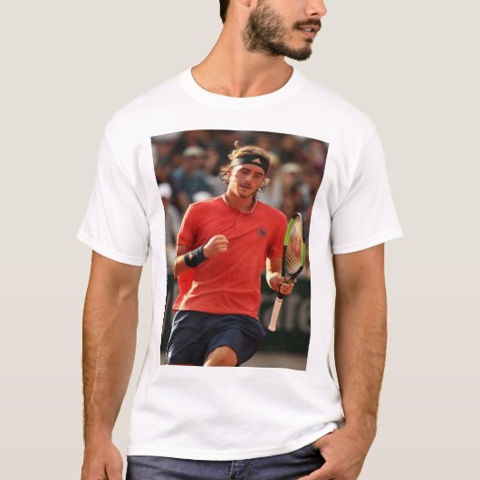 Stefanos Tsitsipas T-Shirt (Vorderseite)