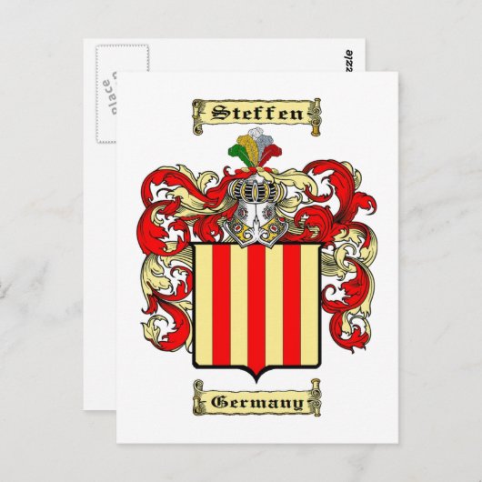 Steffen Postkarte (Vorne/Hinten)