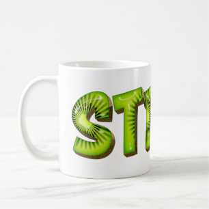 Steffi Name Kiwi Style Tasse Teetasse Kaffeetasse