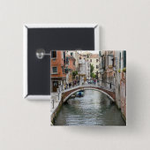 Steg in Venedig Button (Vorne & Hinten)