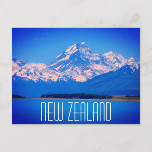 Steg Koch neuen Zealand Postkarte