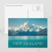 Steg Koch neuen Zealand Postkarte (Vorne/Hinten)