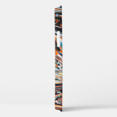 Steg mit braunem und blauem Holzschiff Case-Mate iPhone Hülle (Rückseite / Rechts)