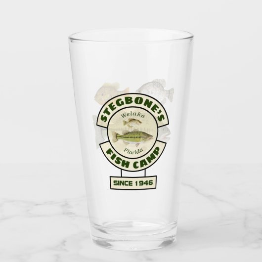 Stegbones Beer Pint Glass Glas (Vorderseite)