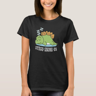 Stego Snore Us Reptile prähistorischer Dinosaur St T-Shirt