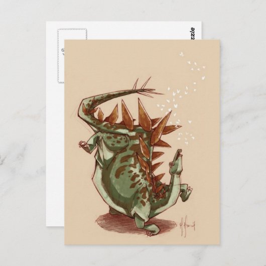 Stego Tanz Postkarte (Vorne/Hinten)