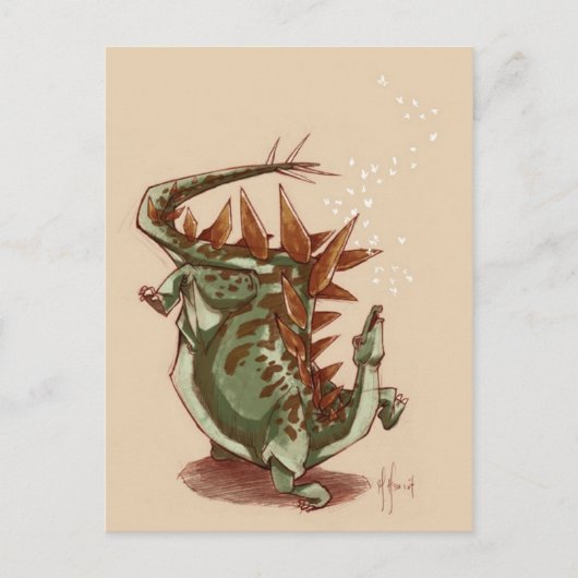 Stego Tanz Postkarte (Vorderseite)