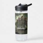 Stegosaurus and Deinonychus With Name Trinkflasche (Links)