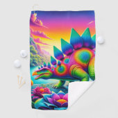 Stegosaurus Art Golfhandtuch (Insitu)