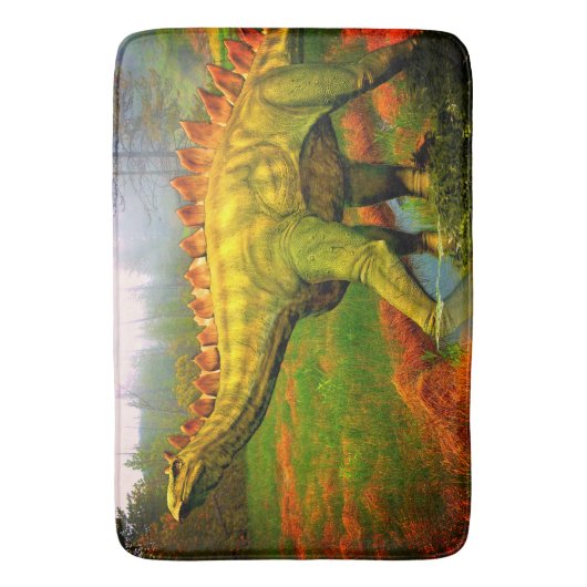 Stegosaurus Badematte (Vorderseite Vertikal)