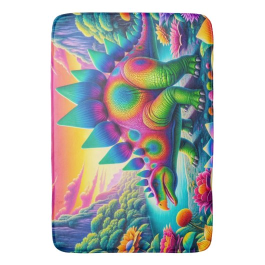 Stegosaurus Badematte (Vorderseite Vertikal)