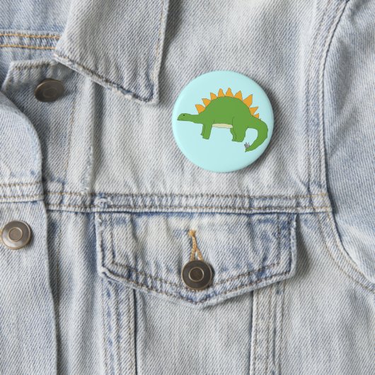 Stegosaurus-Button Button (Beispiel)