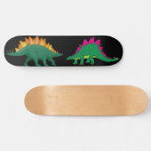 Stegosaurus Dinosaur Animal Skateboard (Horizontal)