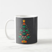 Stegosaurus Dinosaur Christmas Tree Xmas Long Slee Kaffeetasse (Links)