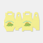 Stegosaurus Dinosaur Geburtstagsparty Geschenkschachtel (Ungefaltet)