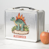 Stegosaurus Dinosaur Metall Brotdose (Beispiel)