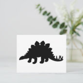 Stegosaurus Dinosaur Postkarte (Stehend Vorderseite)