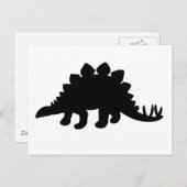 Stegosaurus Dinosaur Postkarte (Vorne/Hinten)