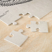 Stegosaurus Dinosaur Skeleton Fossil Puzzle (Seite)