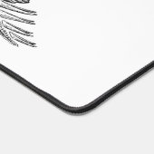 Stegosaurus Dinosaur Skeleton Fossil Schreibtischunterlage (Ecke)