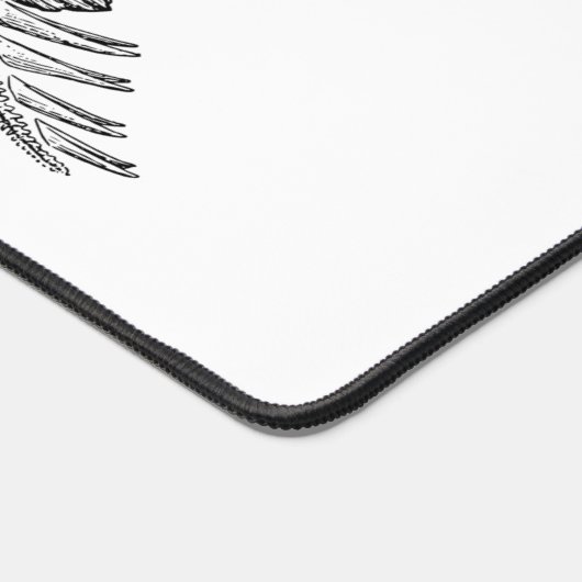 Stegosaurus Dinosaur Skeleton Fossil Schreibtischunterlage (Ecke)