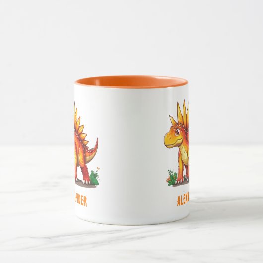 Stegosaurus Dinosaur Tasse (Zentrum)