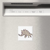 Stegosaurus dinosaurier antiker magnet (In Situ (Geschirrspüler))