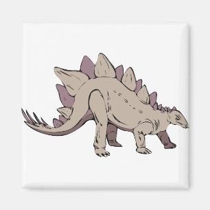 Stegosaurus dinosaurier antiker magnet