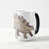 Stegosaurus dinosaurier antiker verwandlungstasse (VorderseiteRechts)