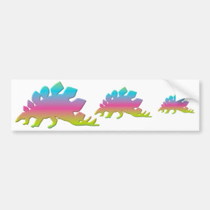 Stegosaurus-Dinosaurier Autoaufkleber