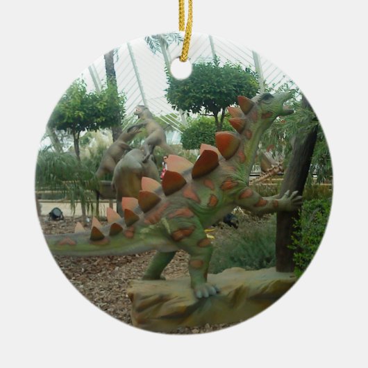 Stegosaurus Dinosaurier Ornament (Vorne)