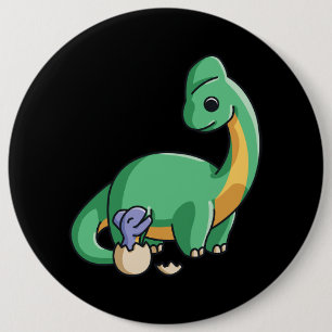 Stegosaurus Dinosaurier Small Dino Dinosaurier Boy Button