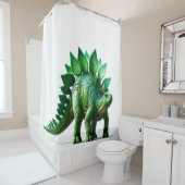 Stegosaurus Duschvorhang (Beispiel)