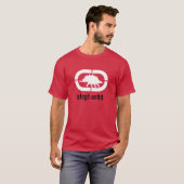 Stegosaurus ecko Entwurf T-Shirt (Vorne ganz)
