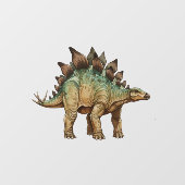 Stegosaurus fensteraufkleber (Blatt)