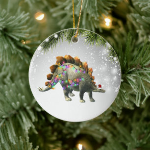 Stegosaurus-Geschenk für Stegosaurus Lover Adult K Keramik Ornament