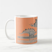 Stegosaurus Ihre innere Dinosaurier-Tasse Greg Kaffeetasse (Links)
