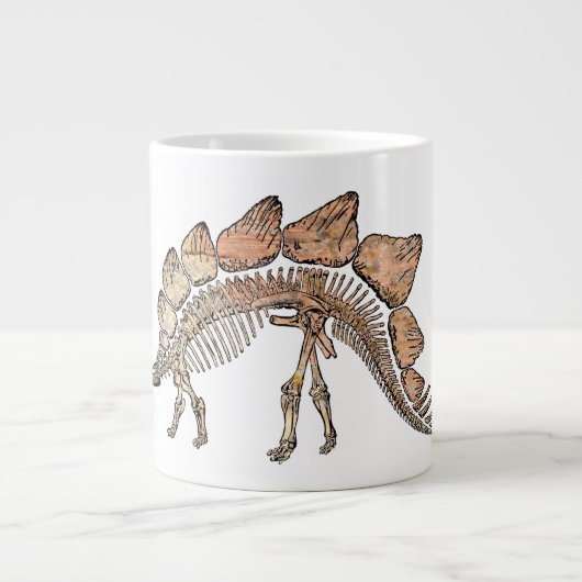 Stegosaurus Jumbo-Tasse (Vorderseite)