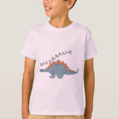 Stegosaurus - Kids' Basic T - Shirt (Vorderseite)
