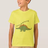 Stegosaurus - Kids' Basic T - Shirt (Vorderseite)