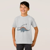 Stegosaurus - Kids' Basic T - Shirt (Vorne ganz)
