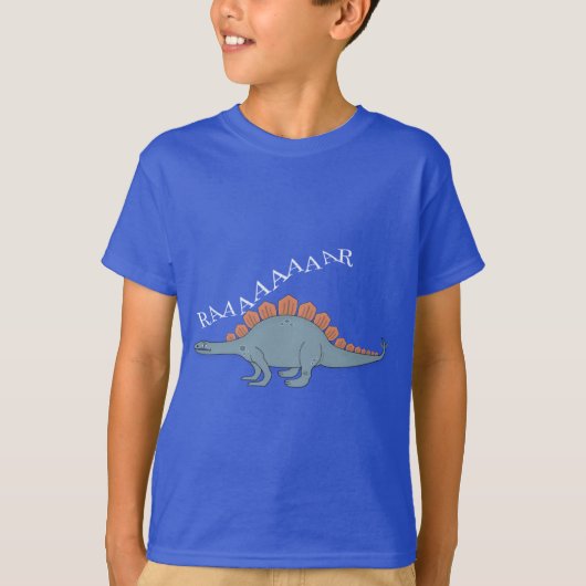 Stegosaurus - Kids' Basic T - Shirt (Vorderseite)