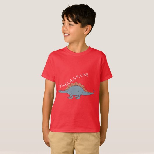 Stegosaurus - Kids' Basic T - Shirt (Vorne ganz)
