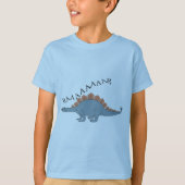 Stegosaurus - Kids' Basic T - Shirt (Vorderseite)